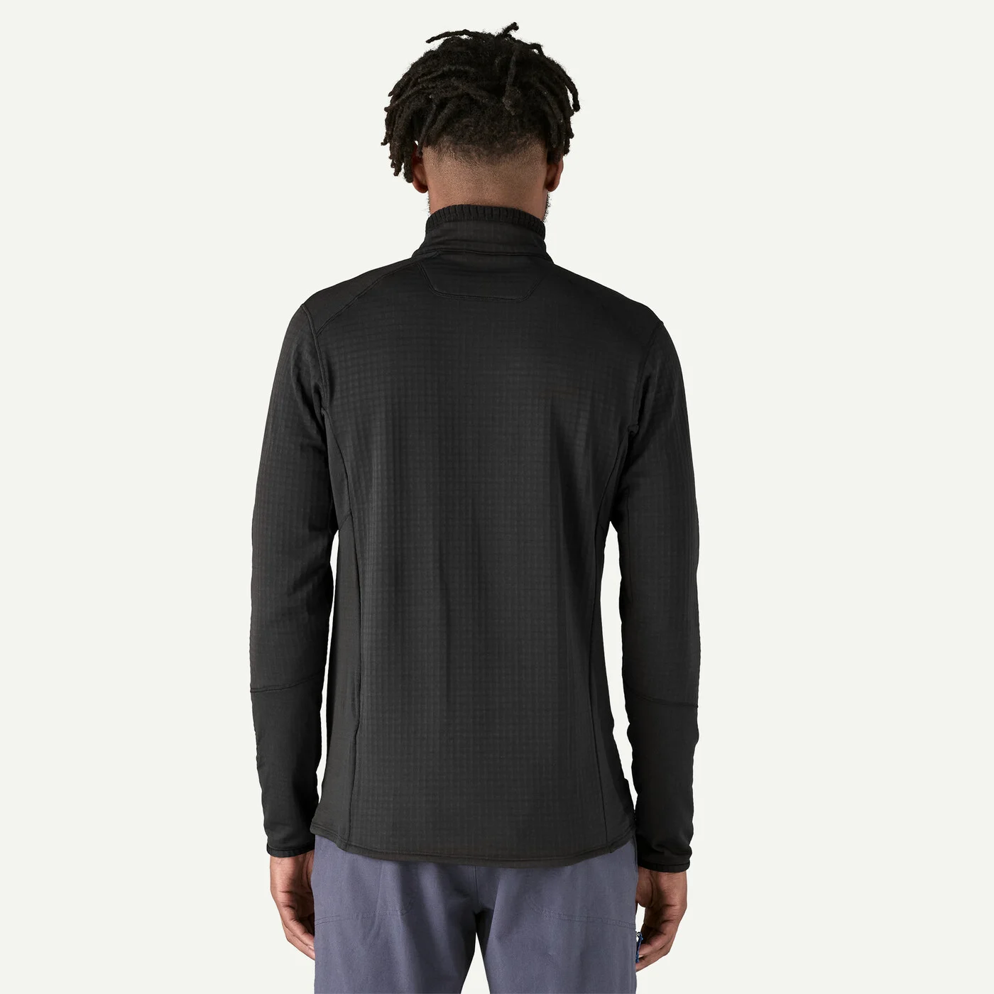Patagonia R1 Fleece Ανδρικό Τεχνικό Συνθετικό Jacket Black - Image 3