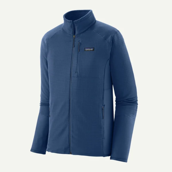 Patagonia R1 Fleece Ανδρικό Τεχνικό Συνθετικό Jacket Clement Blue