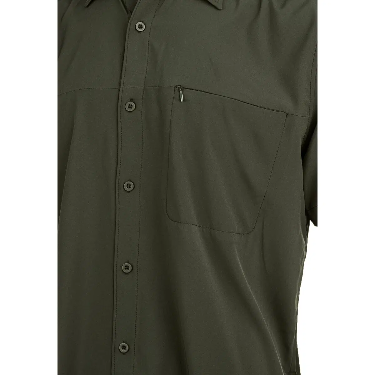 Whistler Jeromy Αντρικό Κοντομάνικο Πουκάμισο Regular Fit Black Ink - Image 3