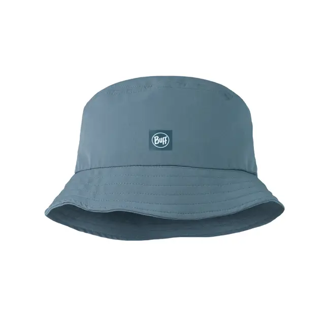Buff Adventure Bucket Hat Solid Stone Blue