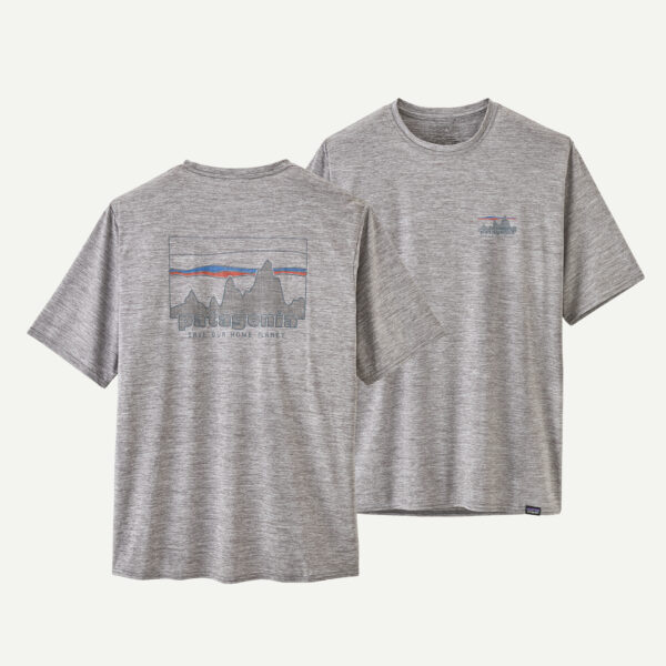 Patagonia Capilene® Cool Daily Graphic Ανδρικό T-Shirt Feather Grey