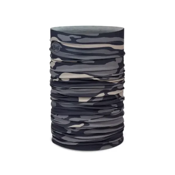 Buff Original EcoStretch Neckwarmer Osver Black Αθλητικό Περιλαίμιο