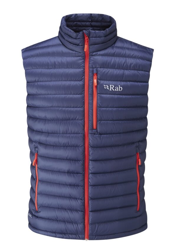 Rab Microlight Vest Twilight Ανδρικό Πουπουλένιο Αμάνικο