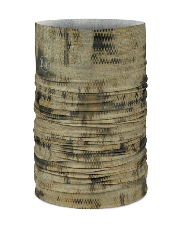 Buff Original EcoStretch Neckwarmer Khaki Αθλητικό Περιλαίμιο