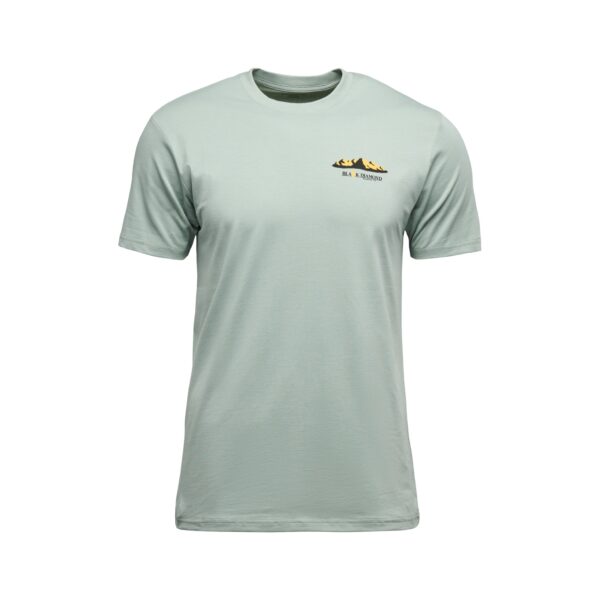 Black Diamond Mountainscape Short Sleeve Tee Αντρικό T-shirt Regular Fit Agave