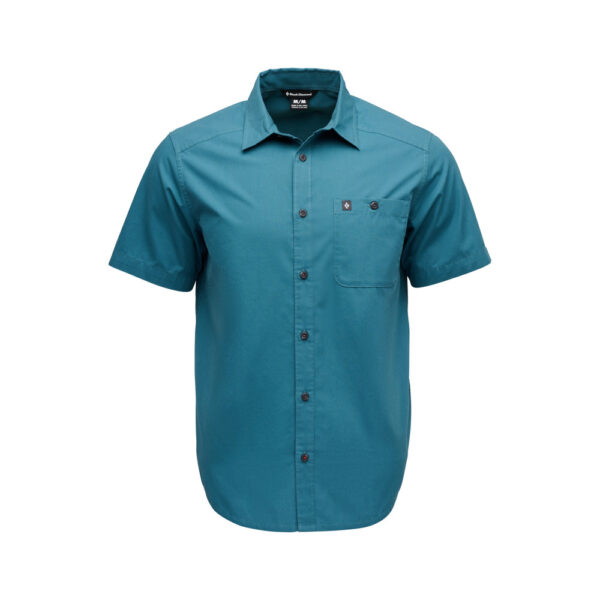 Black Diamond Wingate Short Sleeve Shirt Αντρικό Κοντομάνικο Πουκάμισο Regular Fit Creek Blue
