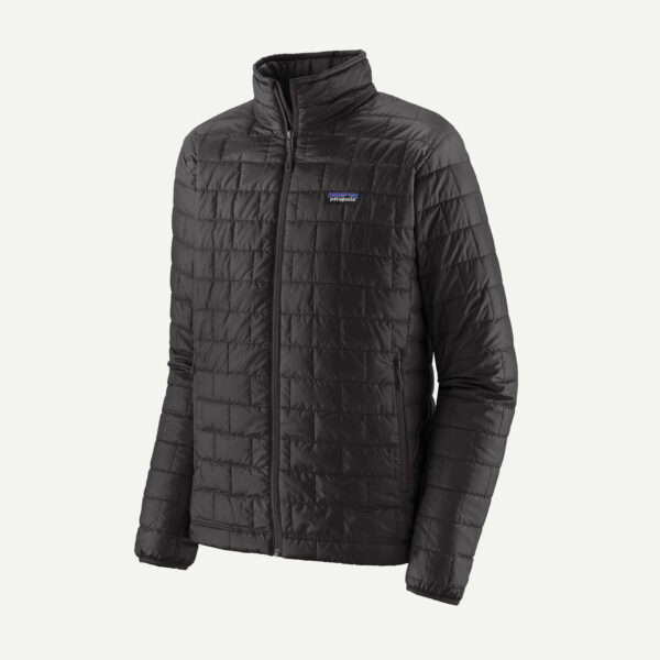 Patagonia Nano Puff Jacket Αντρικό Συνθετικό Puffer Μπουφάν Regular Fit Black