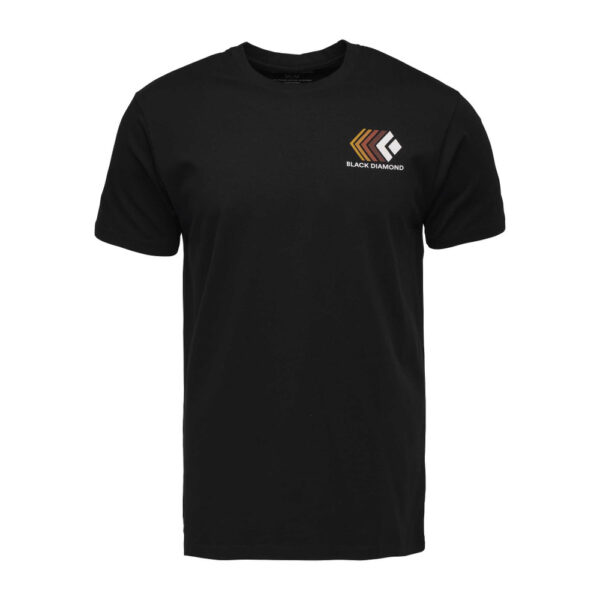 Black Diamond Men's Faded Tee Αντρικό T-shirt Regular Fit Black