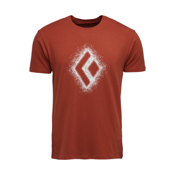 Black Diamond Men's Chalked Up 2.0 Tee Αντρικό T-shirt Regular Fit Burnt Sienna