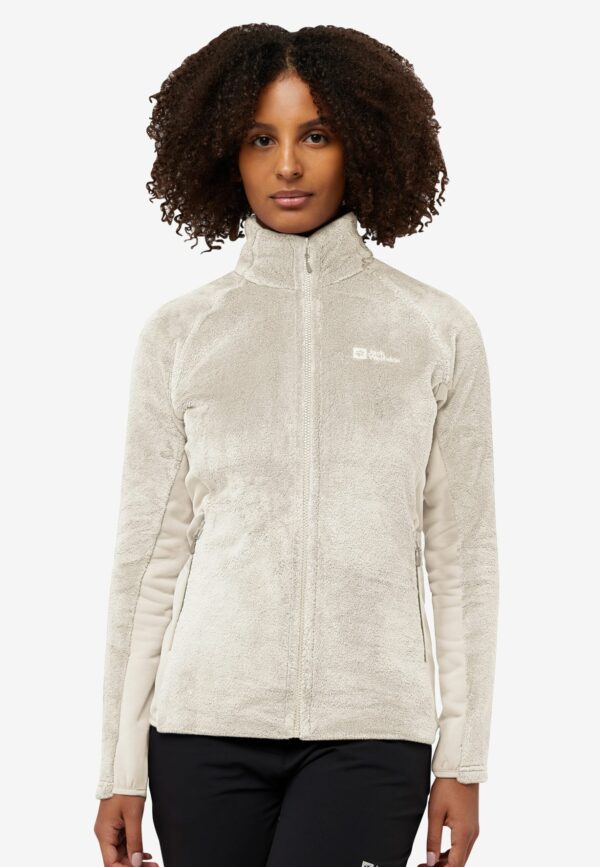 Jack Wolfskin Rotwand Γυναικεία Ζακέτα Fleece Sand