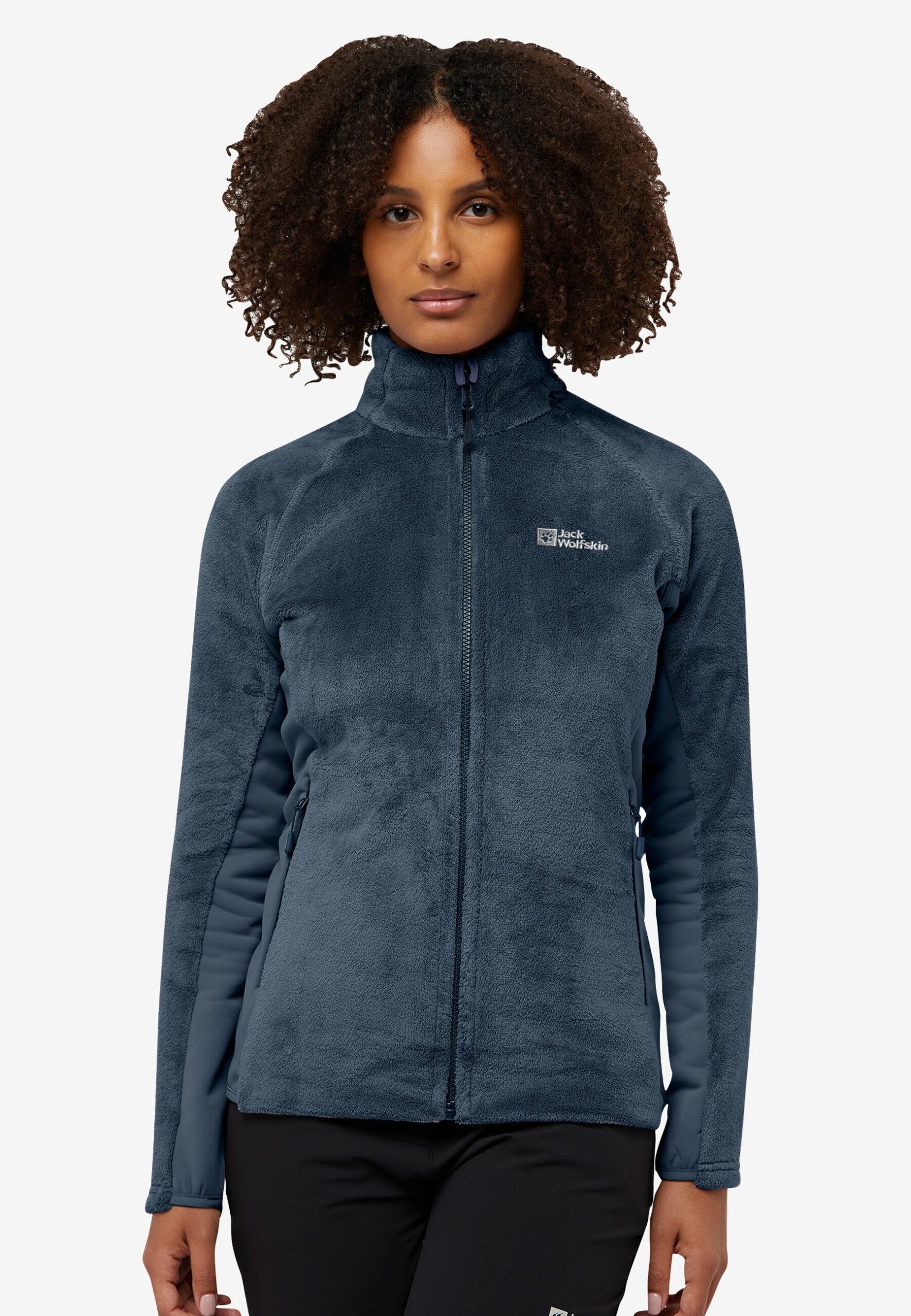 Jack Wolfskin Rotwand Γυναικεία Ζακέτα Fleece Midnight Sky