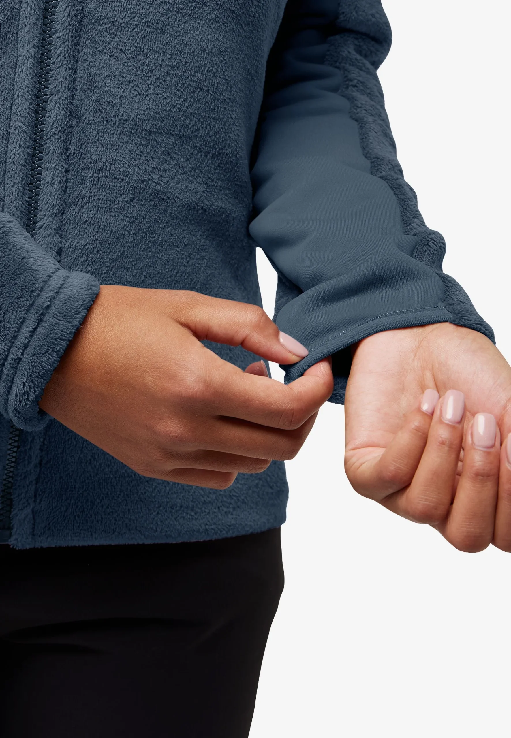 Jack Wolfskin Rotwand Γυναικεία Ζακέτα Fleece Midnight Sky - Εικόνα 7