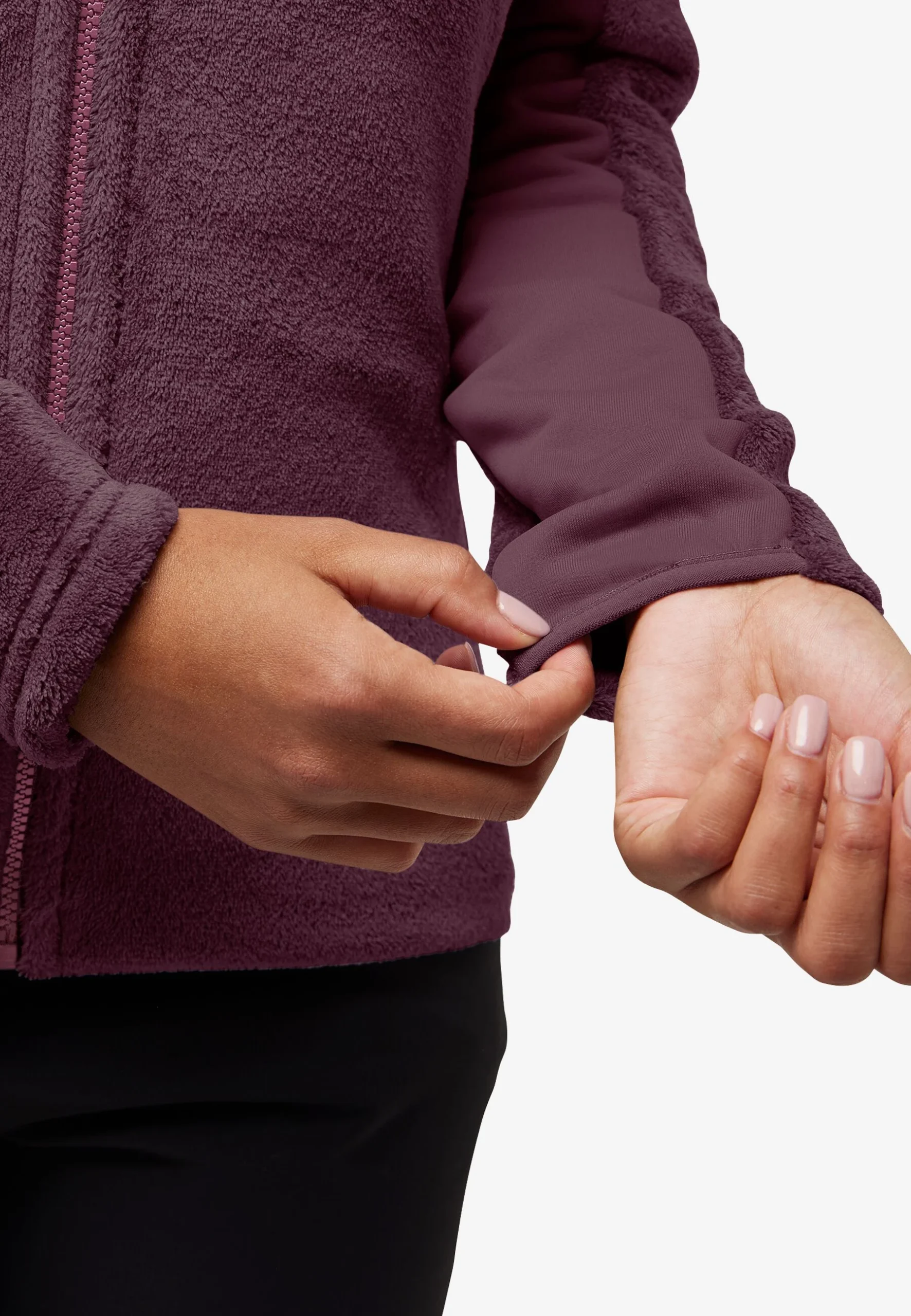 Jack Wolfskin Rotwand Γυναικεία Ζακέτα Fleece Amaranth - Image 2