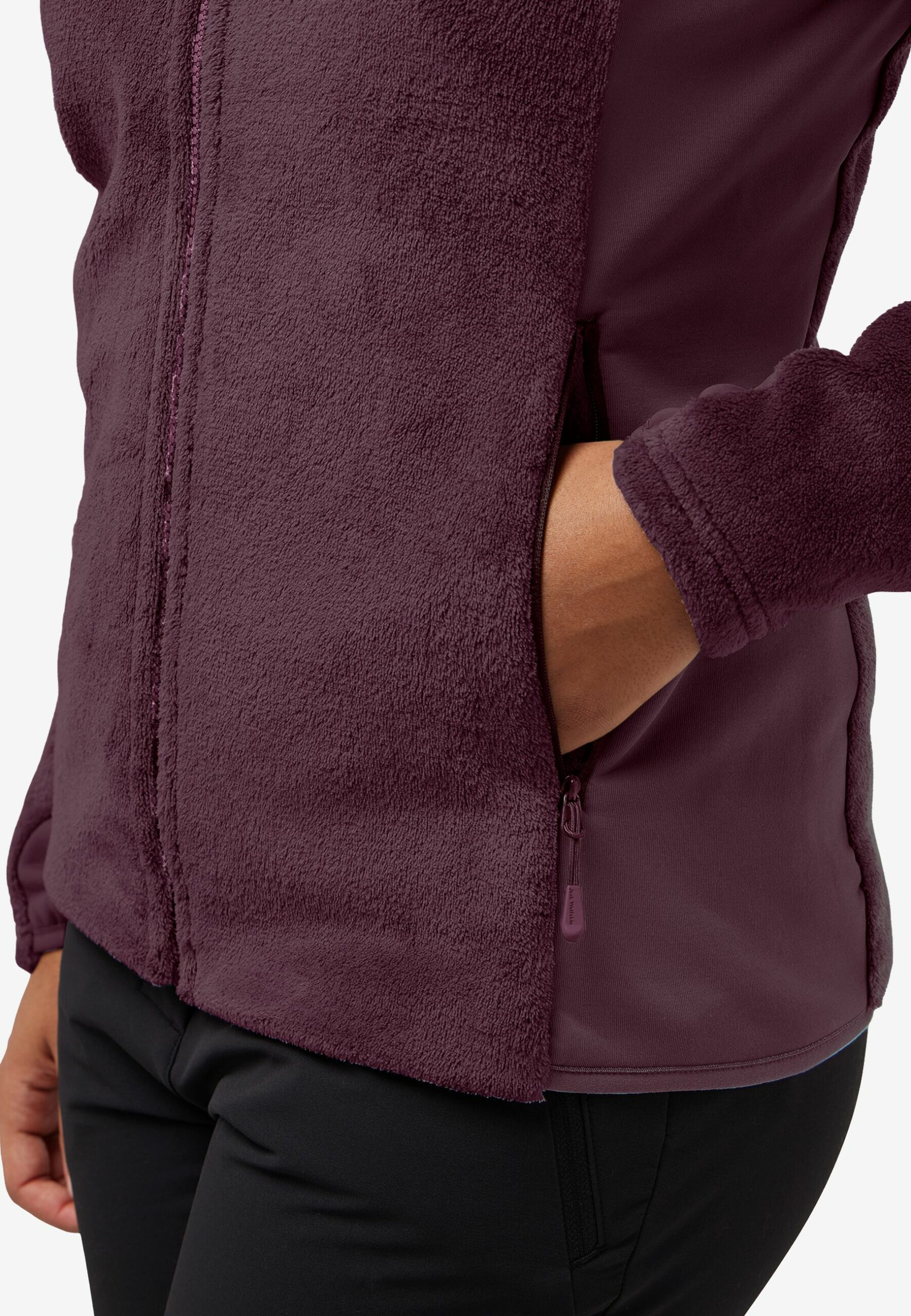 Jack Wolfskin Rotwand Γυναικεία Ζακέτα Fleece Amaranth - Image 4