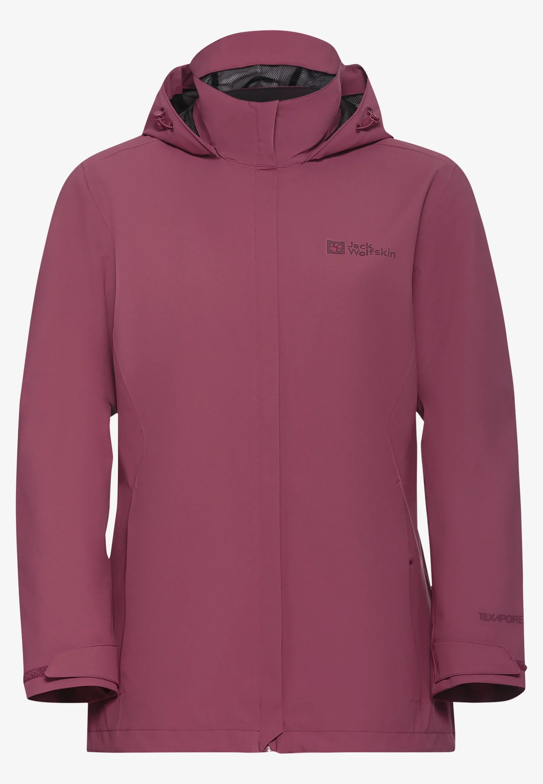 Jack Wolfskin Trailtime 2l Jkt Γυναικεία Αδιάβροχη Μεμβράνη Raisin