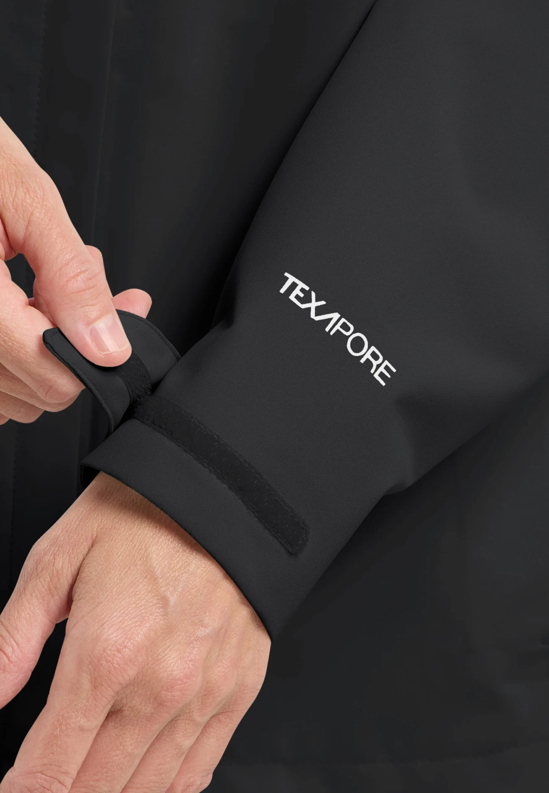 Jack Wolfskin Trailtime 2l Jkt Γυναικεία Αδιάβροχη Μεμβράνη Black - Εικόνα 6