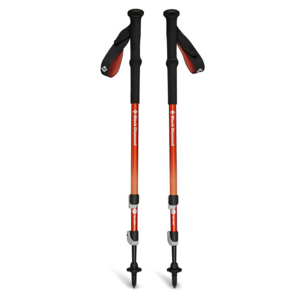 Black Diamond Trail Back Trekking Poles Τηλεσκοπικό Μπατόν Ορειβασίας Αλουμινίου 2τμχ Burnt Sienna