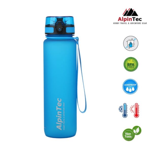 Alpin Tec Quest 1000ml Παγούρι Νερού Blue