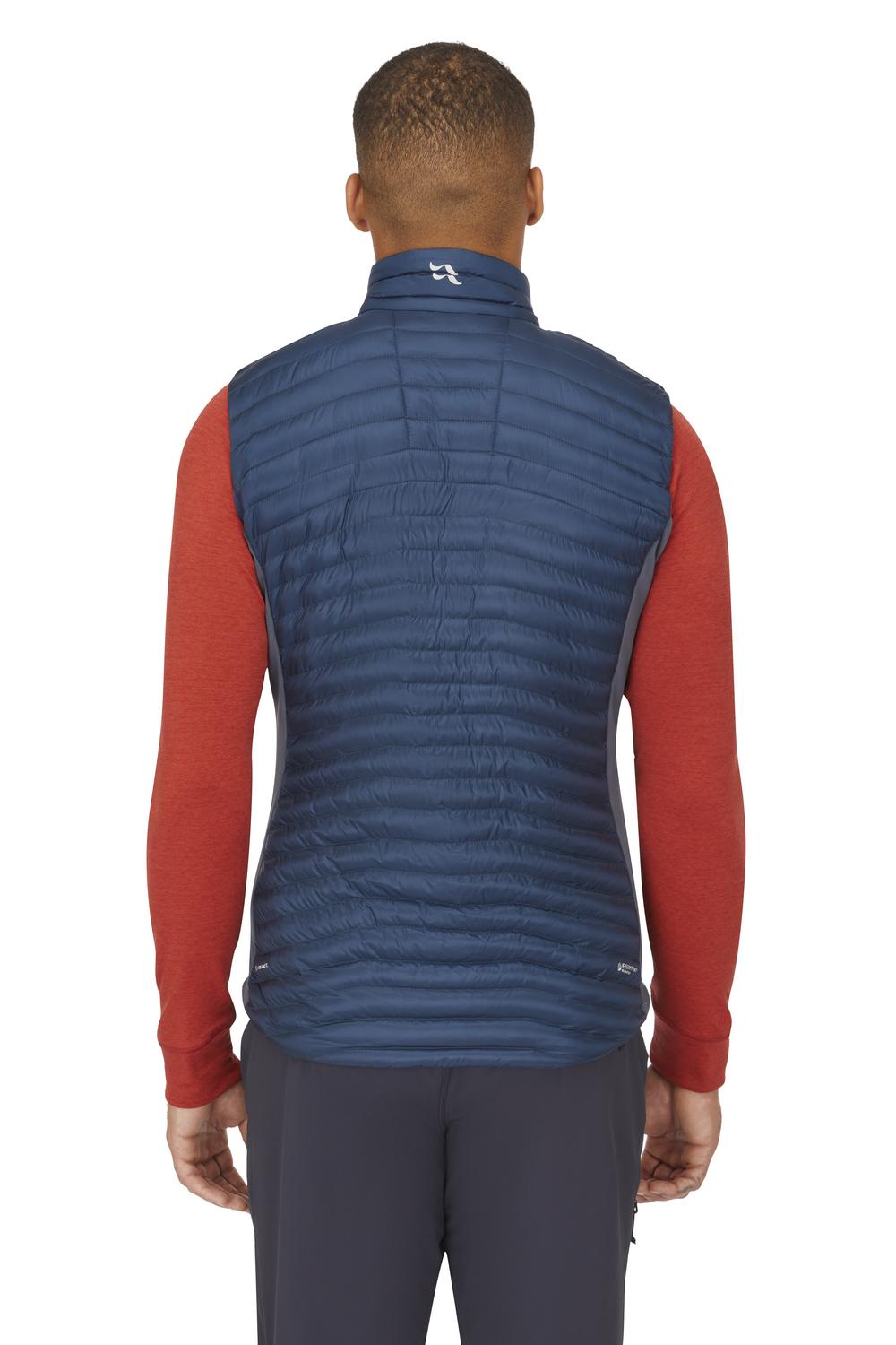 Rab Mens Cirrus Flex Insulated Vest Tempest Blue Συνθετικό Γιλέκο - Image 3