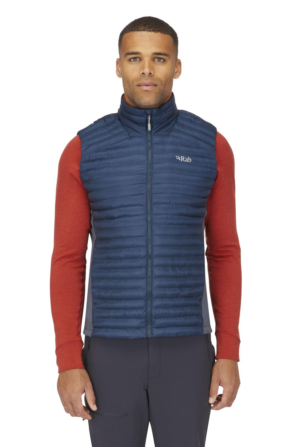Rab Mens Cirrus Flex Insulated Vest Tempest Blue Συνθετικό Γιλέκο