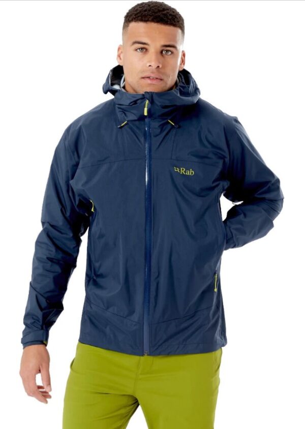 Rab Downpour Plus 2.0 Jacket Ανδρικό Αδιάβροχο 20.000 HH Deep Ink