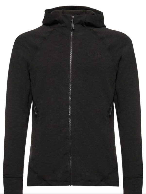 Rab Nexus Hoody Black Ανδρική Fleece Ζακέτα
