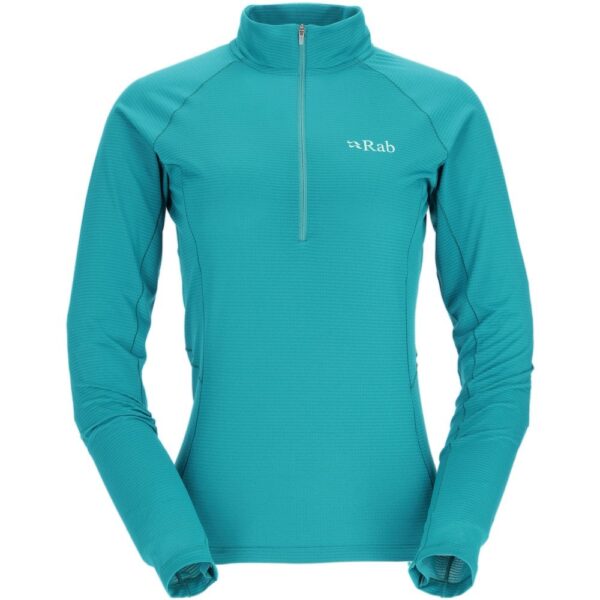 Rab Sonic LS Γυναικεία Μακρυμάνικη Με Μισό Φερμουάρ Συνθετική Τεχνική Μπλούζα Regular Fit Ultramarine