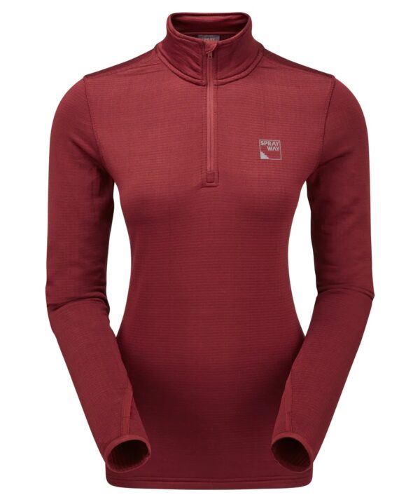 Sprayway Effra Half-Zip Tempranillo Γυναικείο Ζεστό Fleece