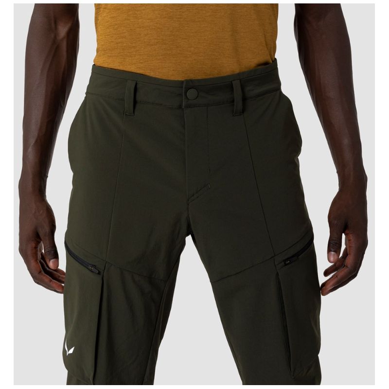 Salewa Puez DST Cargo Dark Olive Ανδρικό Παντελόνι - Image 3