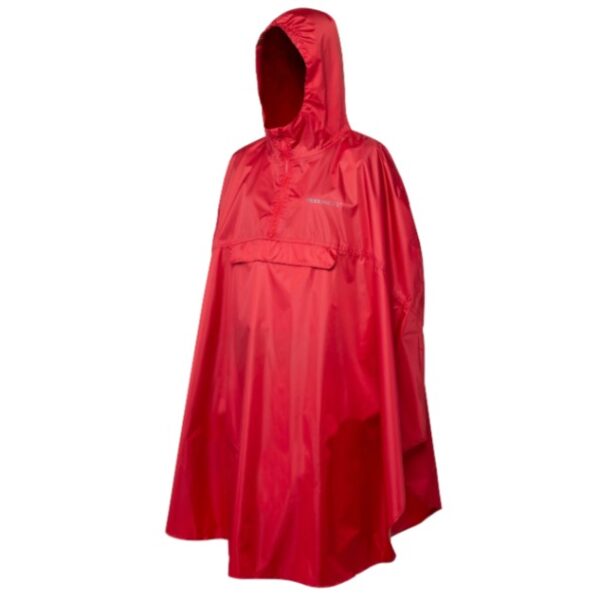 Trekmates Rove Poncho Chilli Pepper