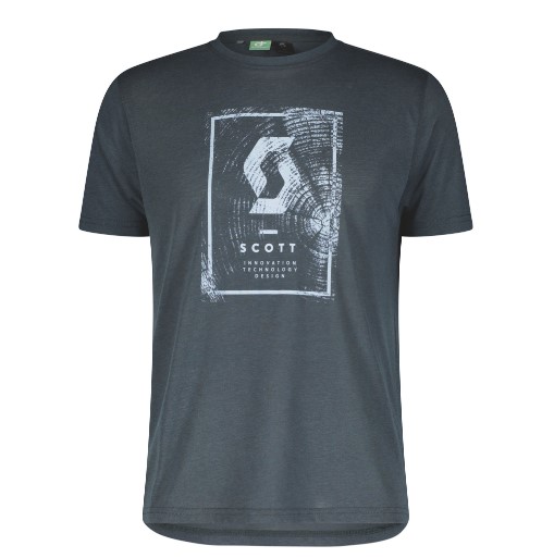 Scott Defined DRI Αντρικό Συνθετικό Κοντομάνικο Τεχνικό Μπλουζάκι Regular Fit Aruba Green