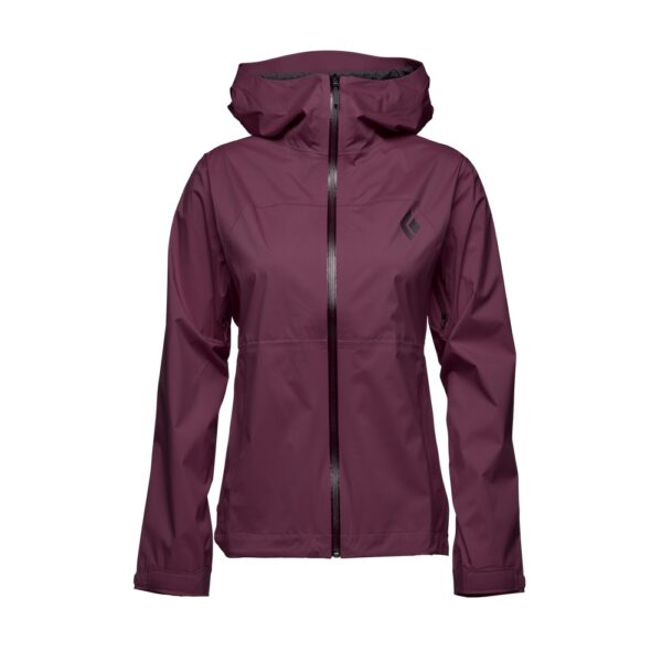 Black Diamond Women's Stormline Stretch Rain Shell Blackberry Αδιάβροχο Jacket