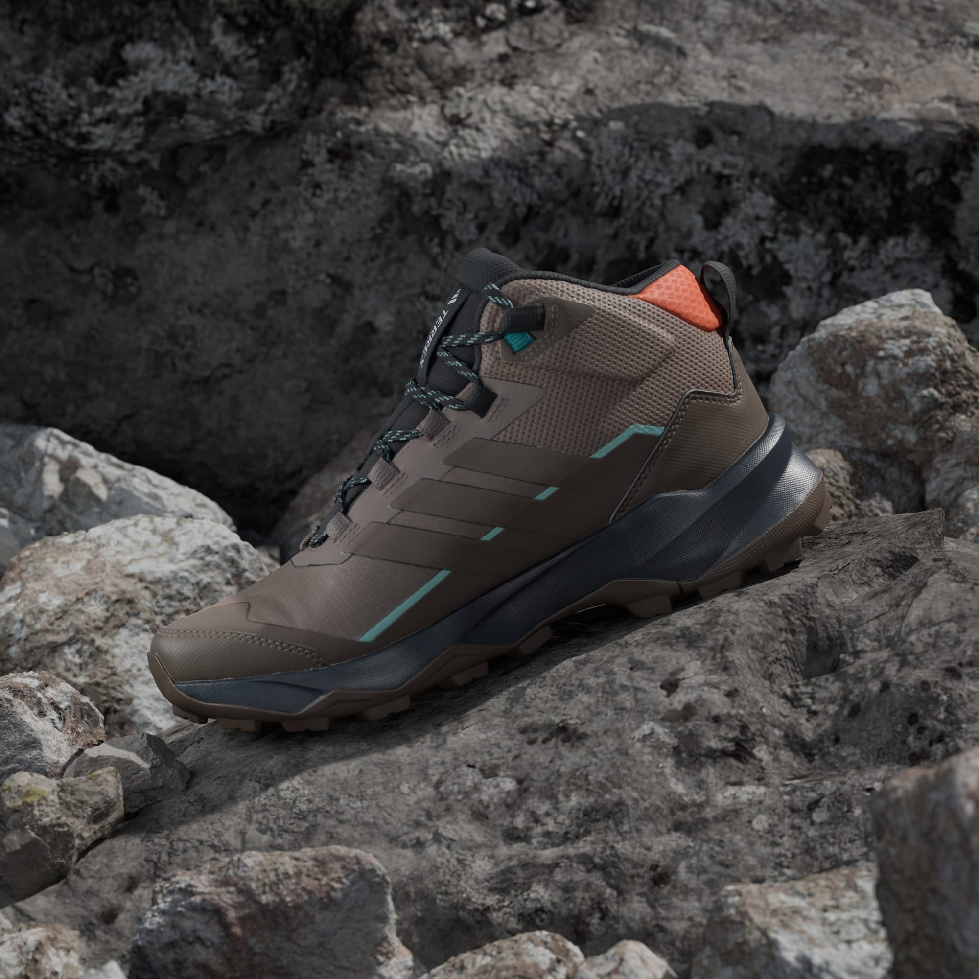 Adidas Terrex Skychaser AX 5 Mid Gore-tex Αδιάβροχο Αντρικό Μποτάκι Ορειβασίας - Εικόνα 6