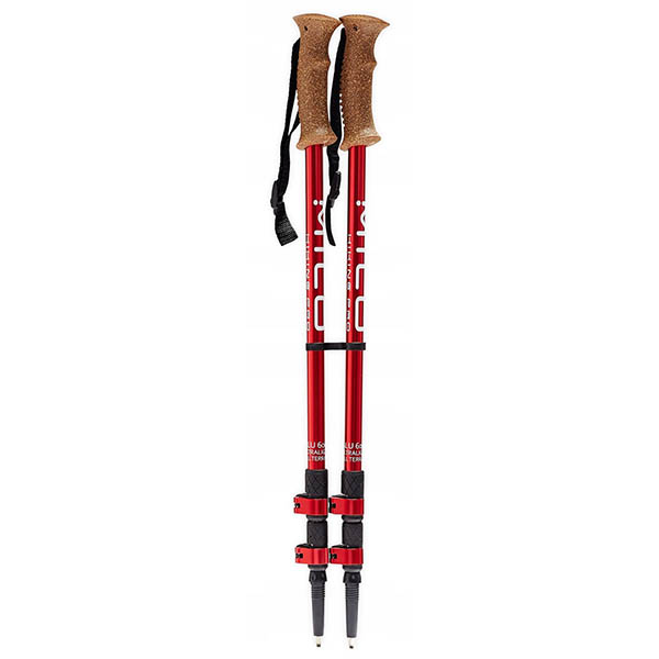 Milo Cruise TT Trekking Poles Τηλεσκοπικό Μπατόν Ορειβασίας Αλουμινίου 2τμχ