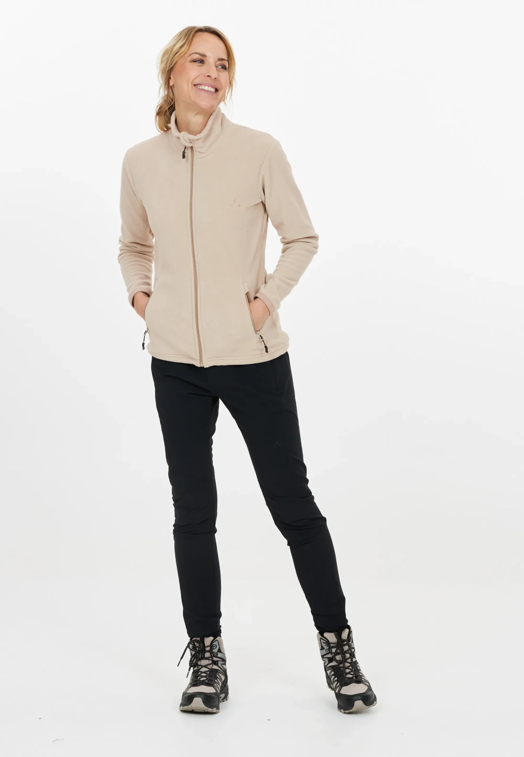 Whistler Cocoon Γυναικείο Συνθετικό Fleece Regular Taupe - Image 6