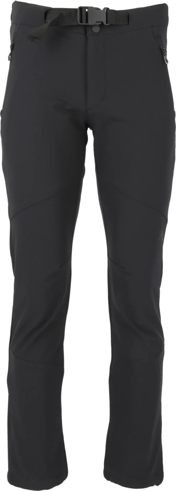 Whistler Brooks Men's Softshell Pants Αντρικό Χειμερινό Παντελόνι Ορειβασίας Regular Fit Μαύρο