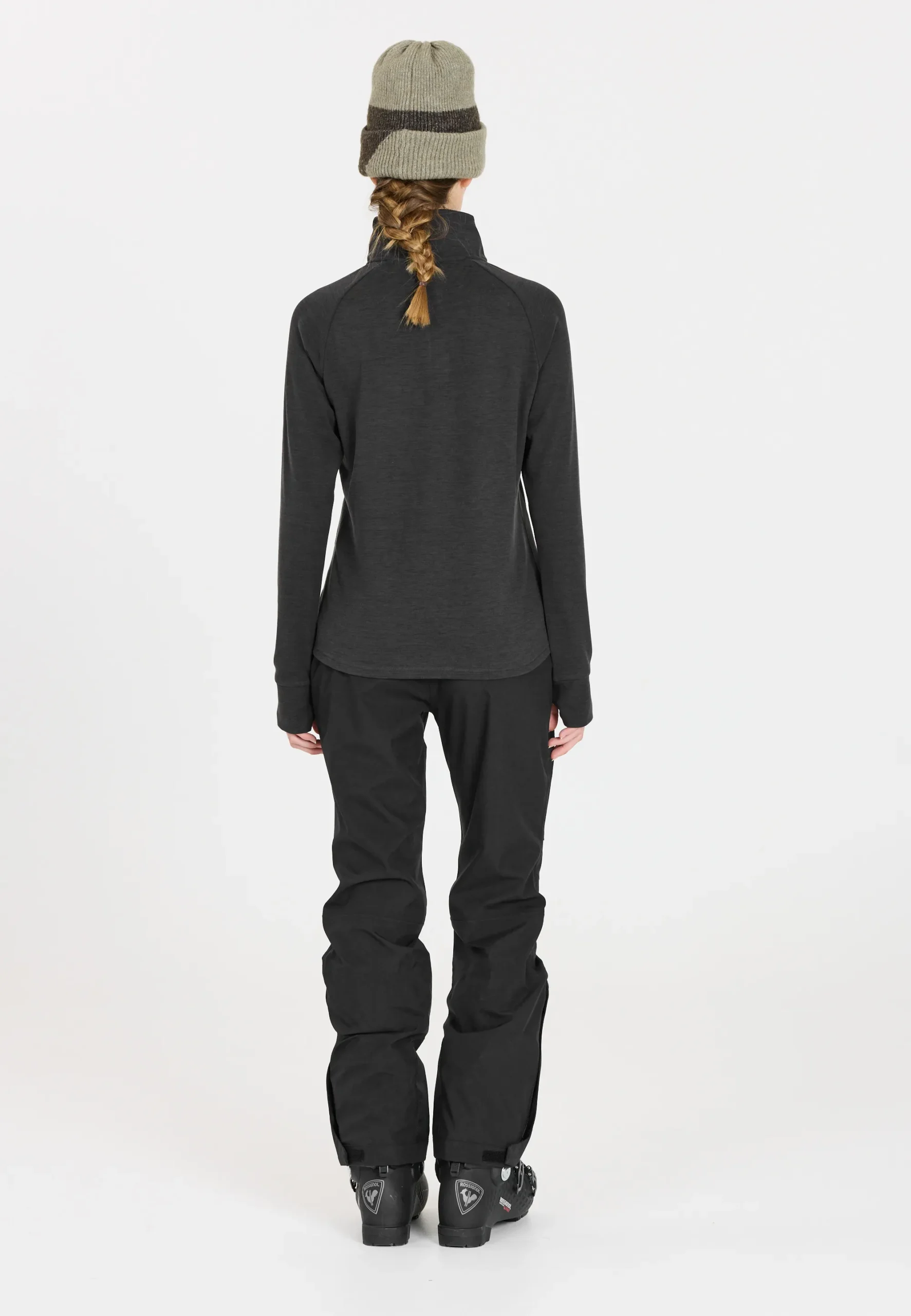 Whistler Kajsa Half Zip Γυναικείο Συνθετικό Fleece Phantom - Image 7