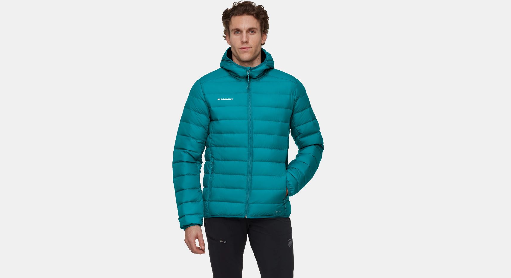 Mammut Waymarker IN Hooded Jacket Αντρικό Πουπουλένιο Μπουφάν Deep Teal - Εικόνα 2