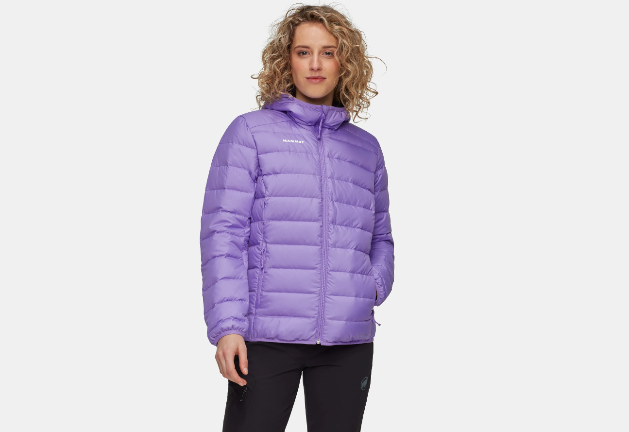 Mammut Waymarker IN Hooded Jacket Γυναικείο Πουπουλένιο Μπουφάν Lavandin - Εικόνα 2