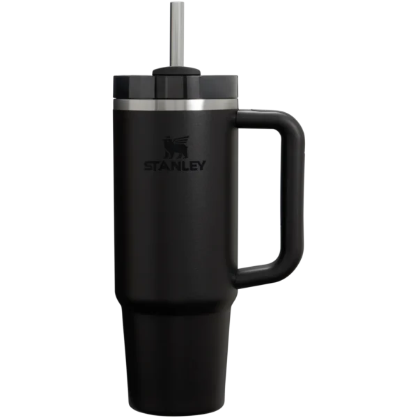 Stanley Quencher Flow State Tumbler 0.88L Ποτήρι Θερμός Black