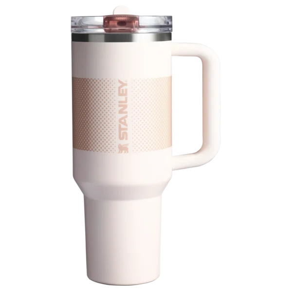 Stanley Quencher ProTour Flip Straw Tumbler 1.18L Ποτήρι Θερμός Rose Quartz Fade