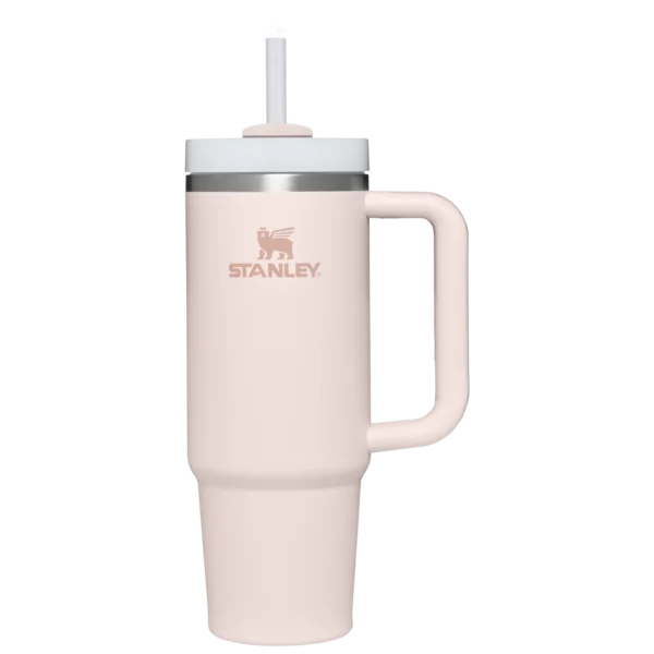 Stanley Quencher Flow State Tumbler 0.88L Ποτήρι Θερμός Rose Quartz
