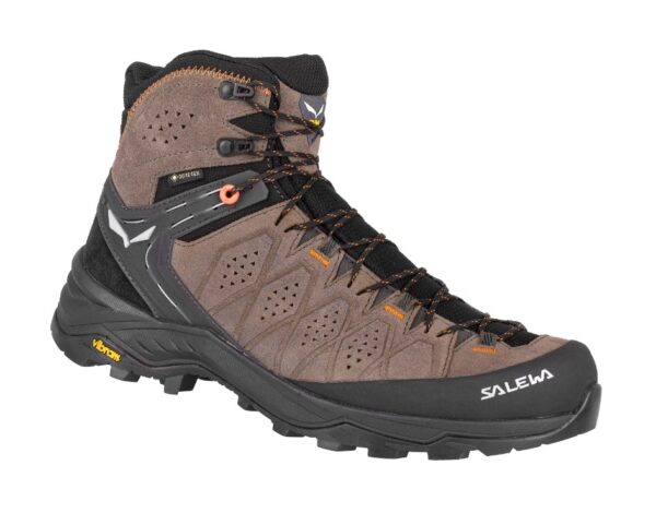 Salewa Ms Alp Trainer 2 Mid Gore-tex Brown Αδιάβροχο Μποτάκι Ορειβασίας
