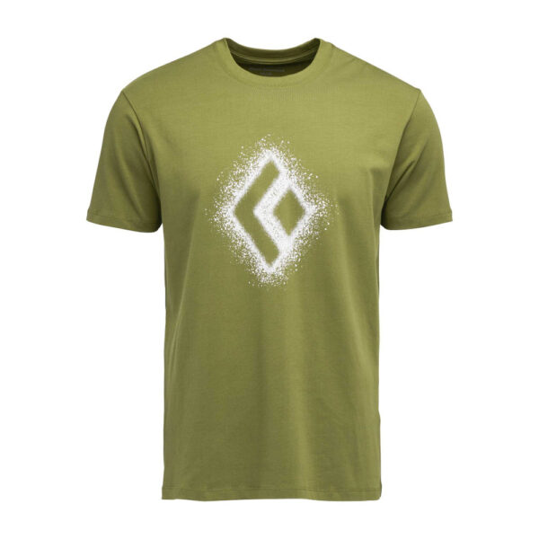 Black Diamond Men's Chalked Up 2.0 Tee Αντρικό T-shirt Regular Fit Camp Green