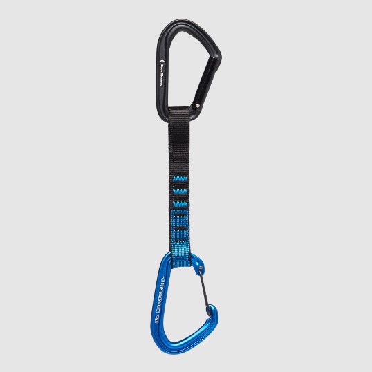 Black Diamond Hotforge Hybrid Quickdraw 16cm Carabiner Σετάκι
