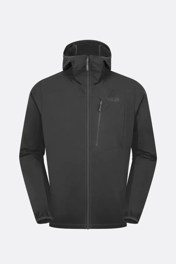 Rab Borealis Alpine Jacket Beluga Λεπτό Αντιανεμικό Softshell