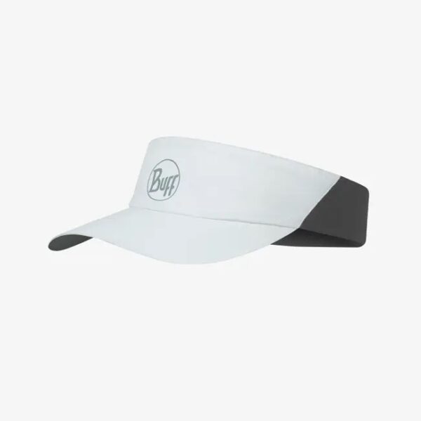 Buff Go Visor Cap Solid White Καπέλο Τρεξίματος