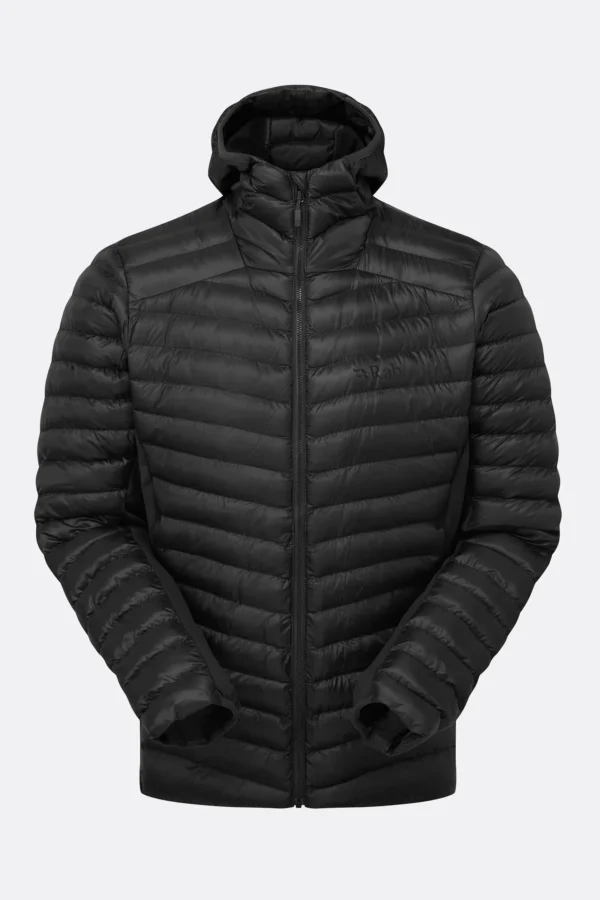 Rab Cirrus Flex Hoody Αντρικό Συνθετικό Puffer Μπουφάν Slim Black