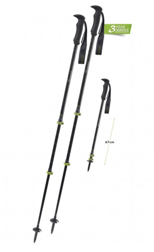 Komperdell Carbon Composite C3 Τηλεσκοπικό Μπατόν Ορειβασίας Ανθρακονήματα 2τμχ