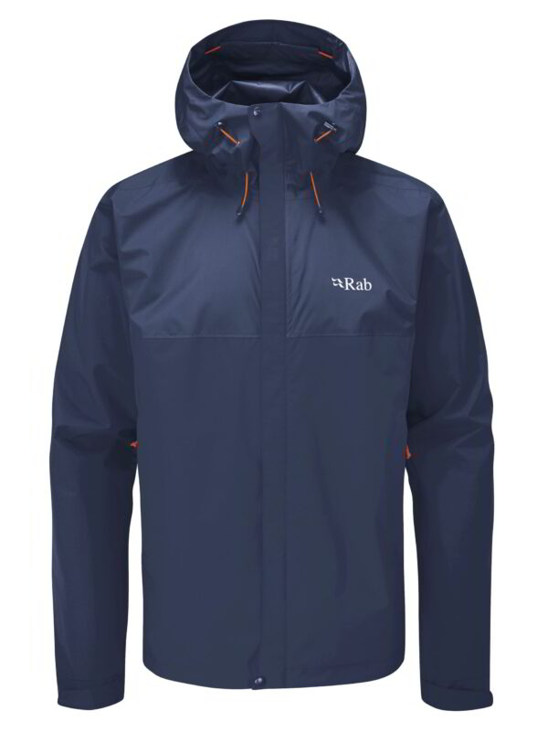 Rab Downpour Eco Jacket Deep Ink Αντρικό Αδιάβροχο 20.000 HH